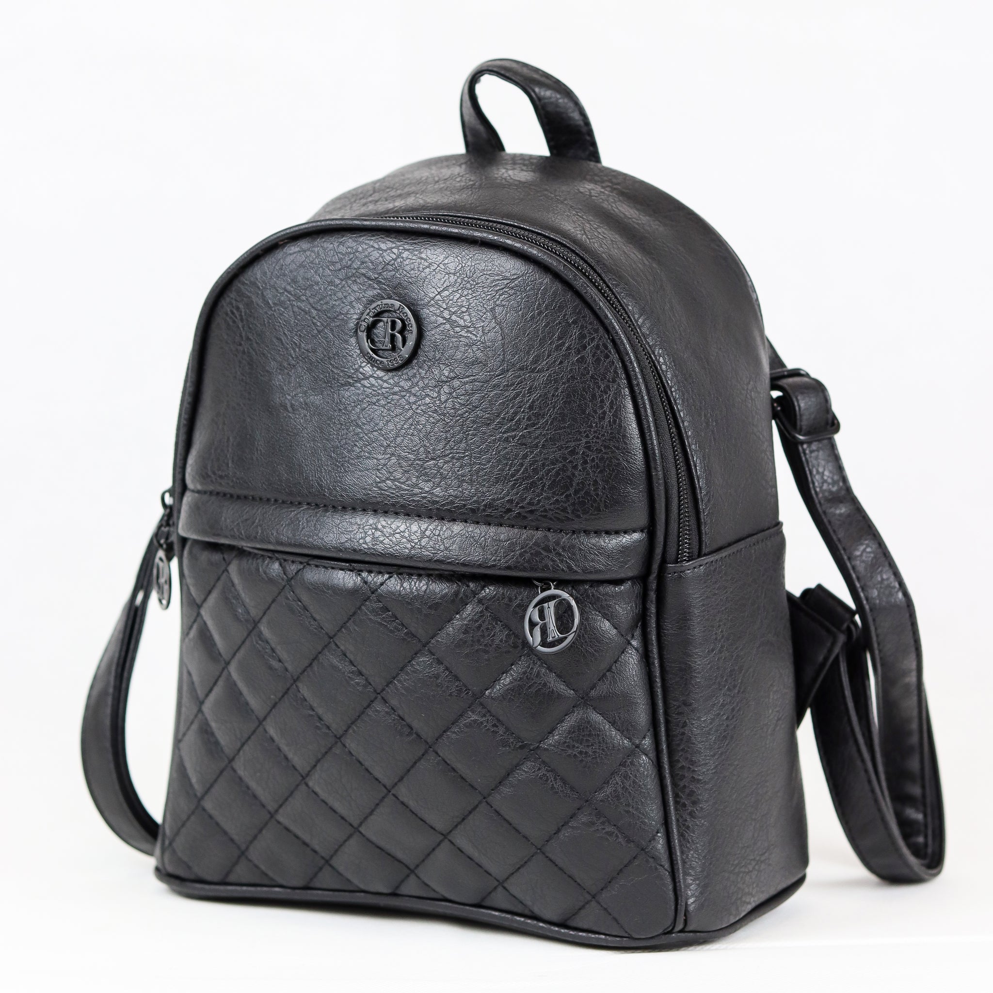 Chrixtina Rocca Beautiful You Backpack Purse PU Washed Leather