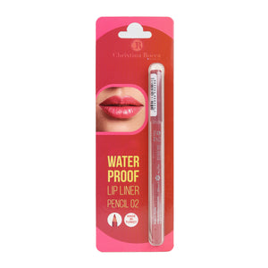 Chrixtina Rocca Waterproof Lip Liner Pencil 02 Red Lagoon