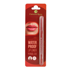Chrixtina Rocca Waterproof Lip Liner Pencil 04 Red In Vegas